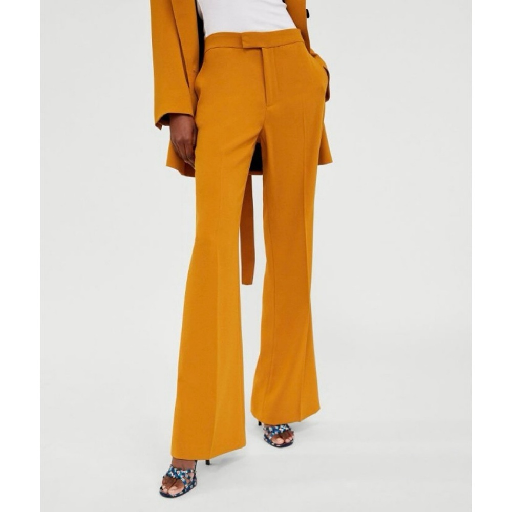 Zara flare trouser pant
